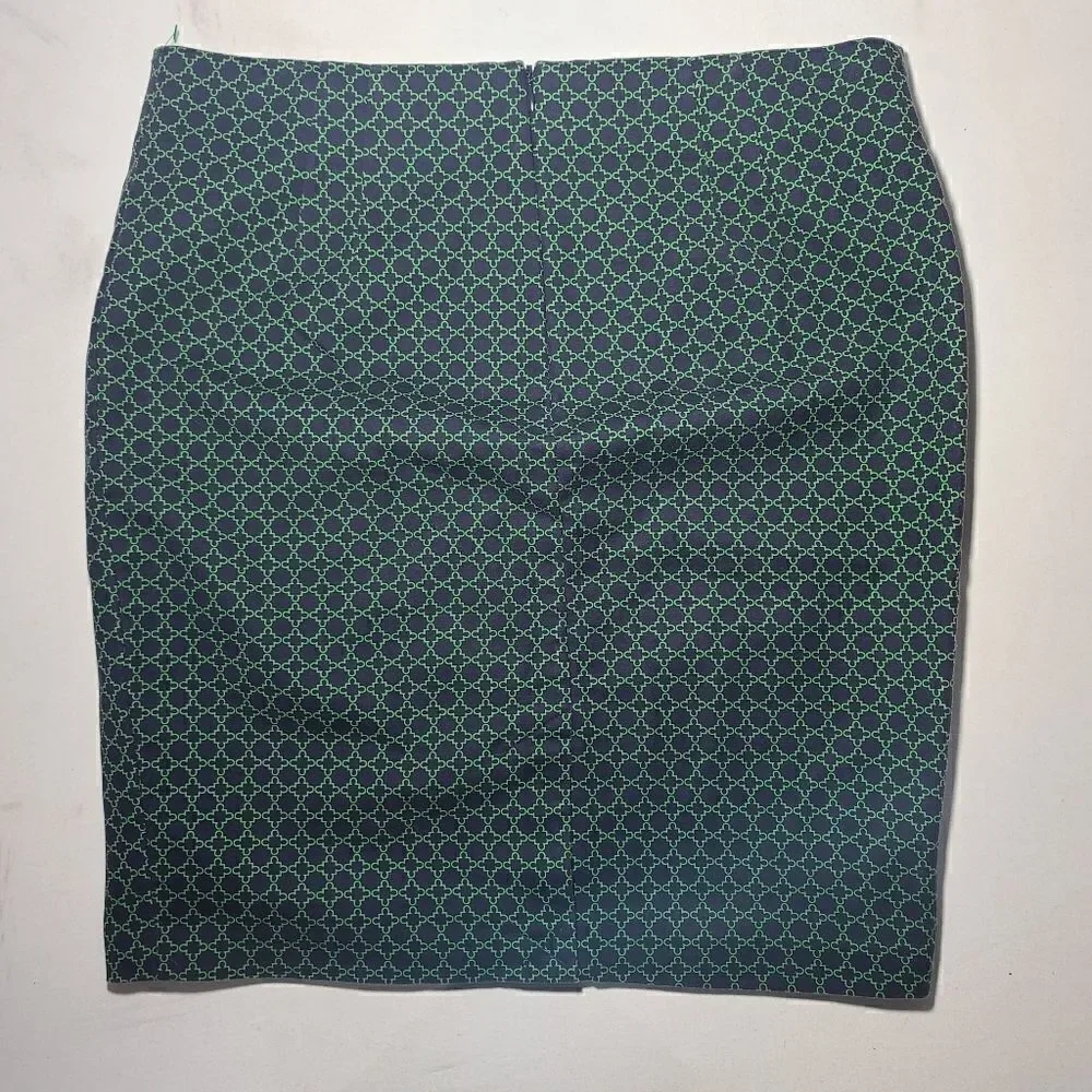 Mercer & Madison Green Stretch Pencil Skirt